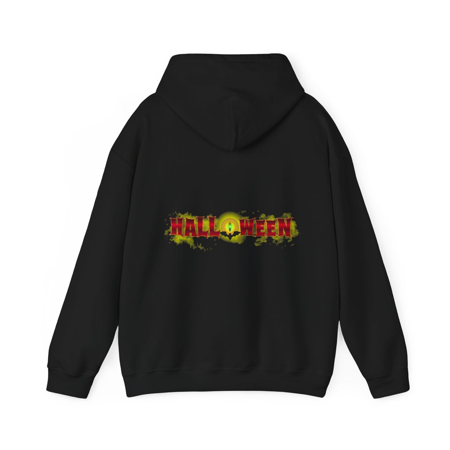 Unisex Heavy Blend™ Owl Skull Halloween Hooded Sweatshirt