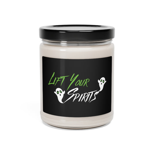 Lift Your Spirits Halloween Ghosts Scented Soy Candle, 9oz