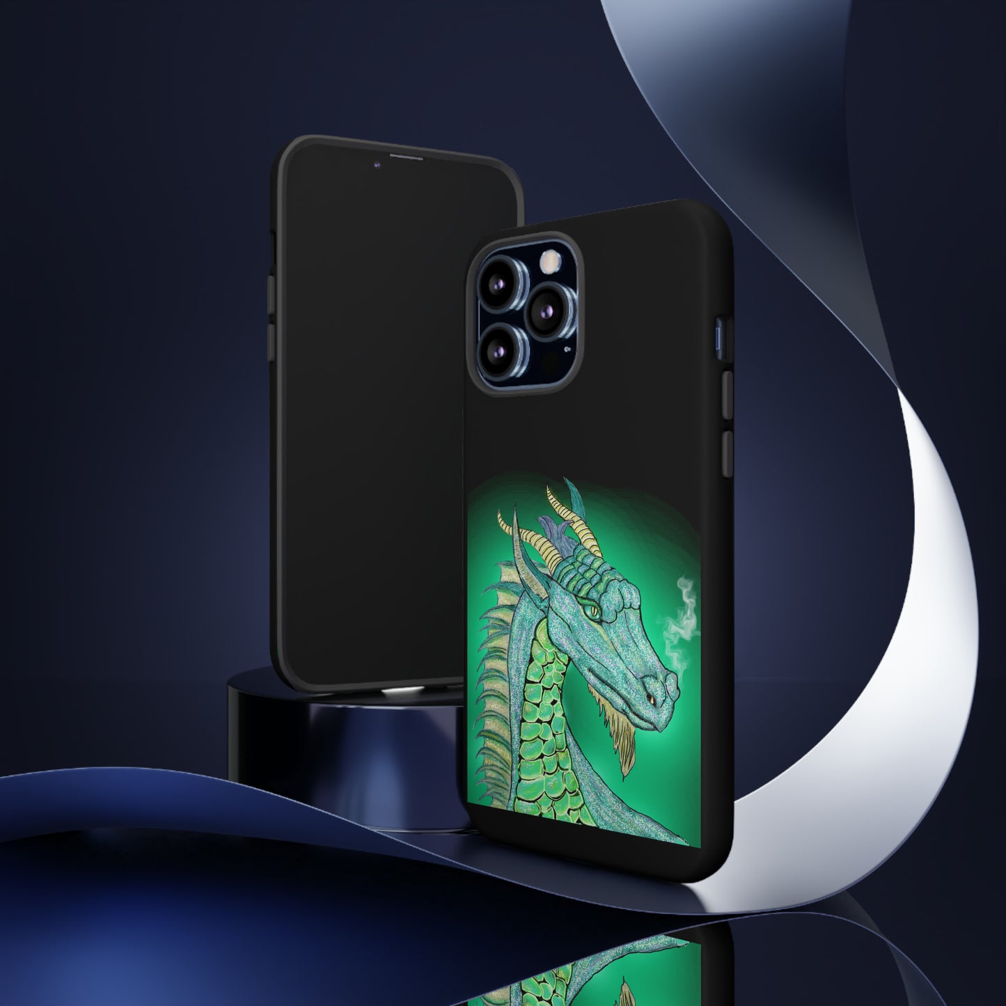 Mystic Dragon Protective Phone Case, Samsung, iPhone, Pixel, all sizes