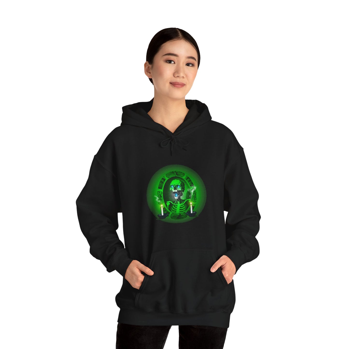 Unisex Heavy Blend™ All Hallows Eve Hooded Halloween Sweatshirt