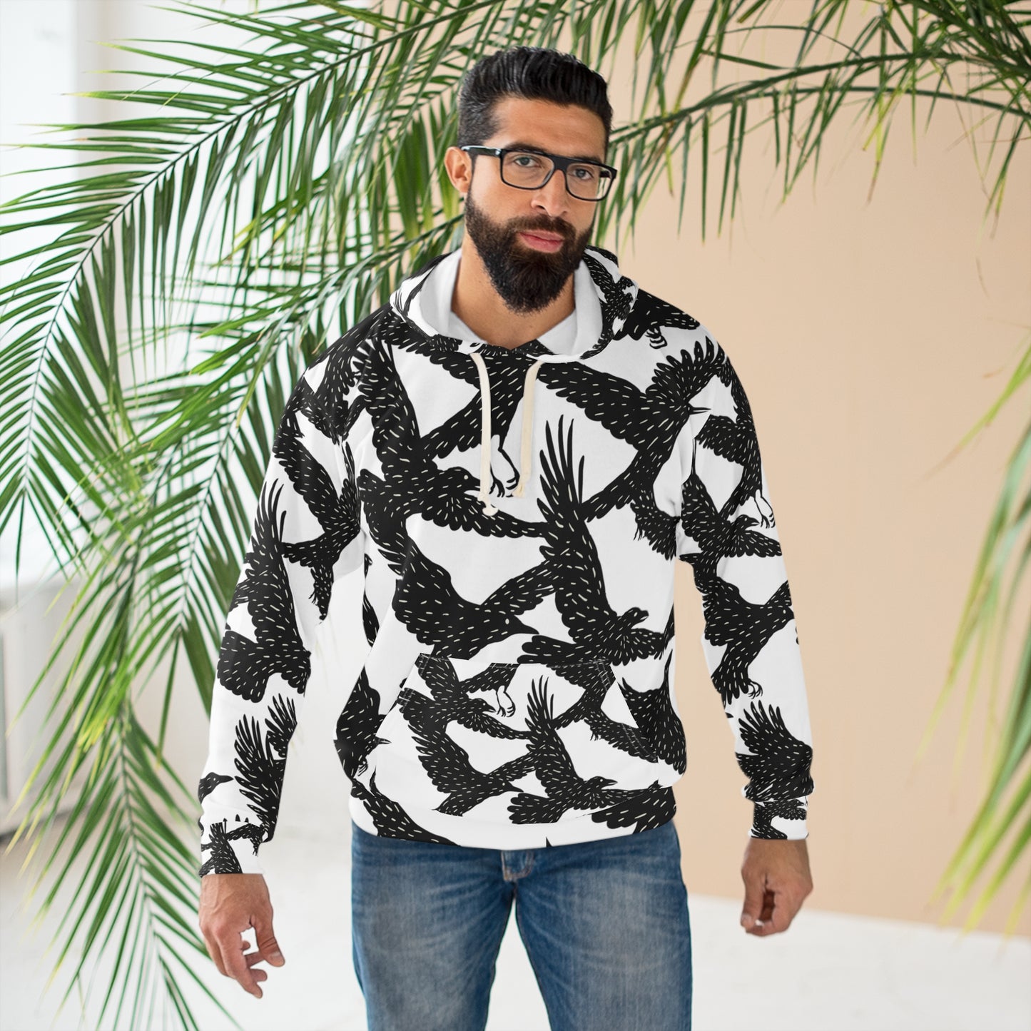 Ravens Halloween Pullover Hoodie White