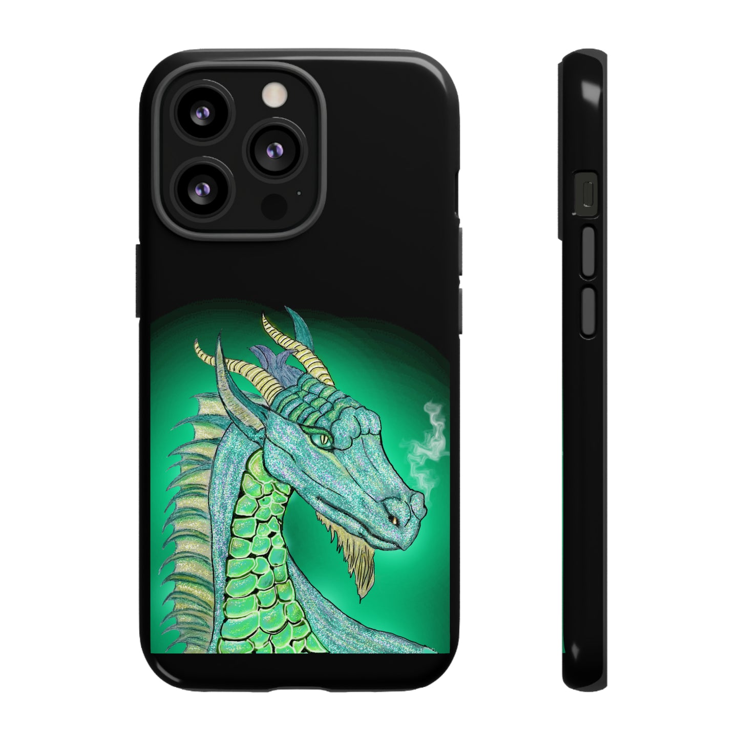 Mystic Dragon Protective Phone Case, Samsung, iPhone, Pixel, all sizes