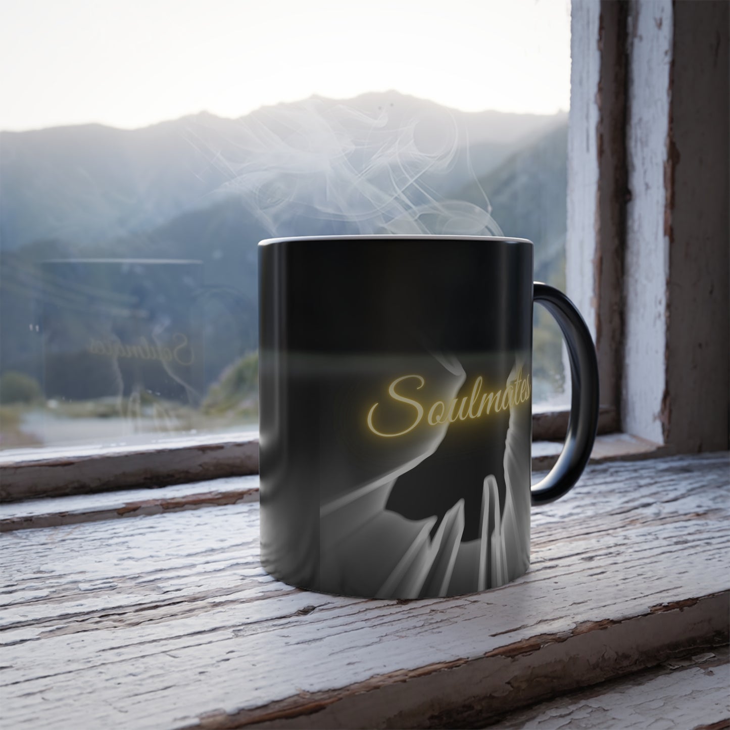 Soulmates, Color Morphing Mug, 11oz, Valentines Day Gift, Gift For Her, Gift For Him