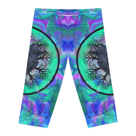 Women's Raven Magick Capri Leggings