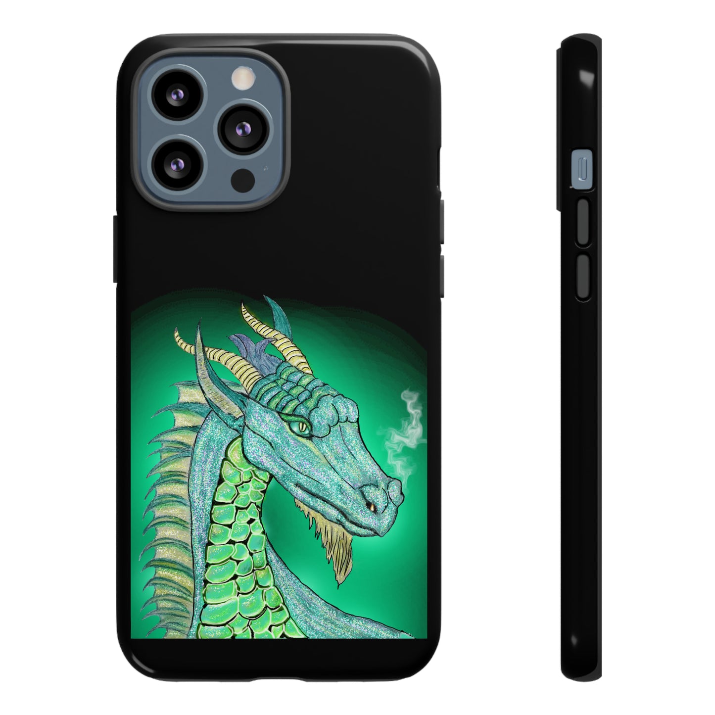 Mystic Dragon Protective Phone Case, Samsung, iPhone, Pixel, all sizes