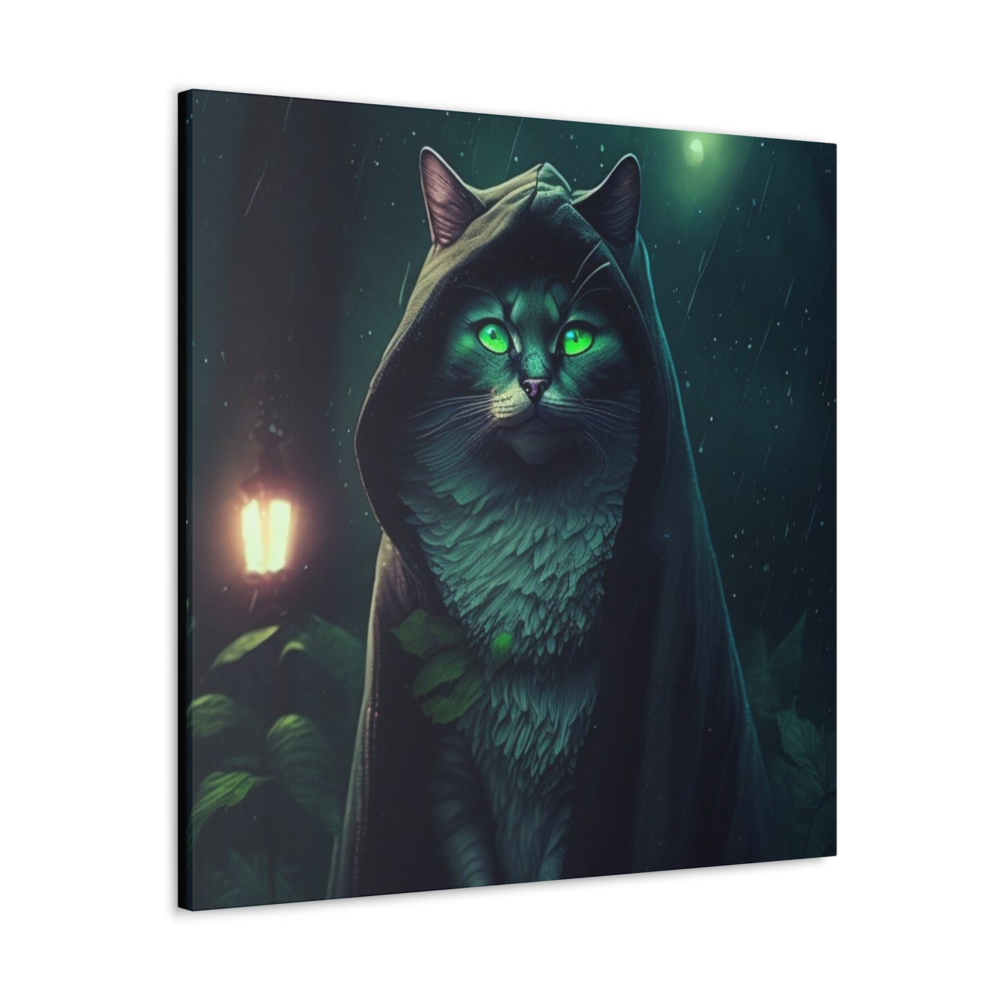 Wise Wandering Wizard, Canvas Art, Canvas Print, Wall Decor, Original Art, Unique Gifts