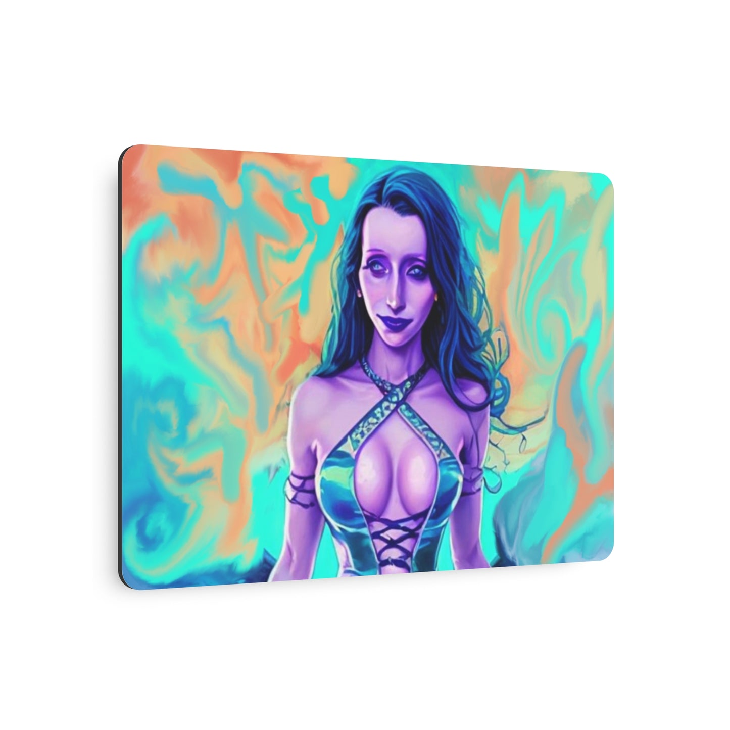 Cice, Greek Goddess Of The Sea, Metal Wall Art, Sea Goddess Gift, Deity Art, Unique Gift