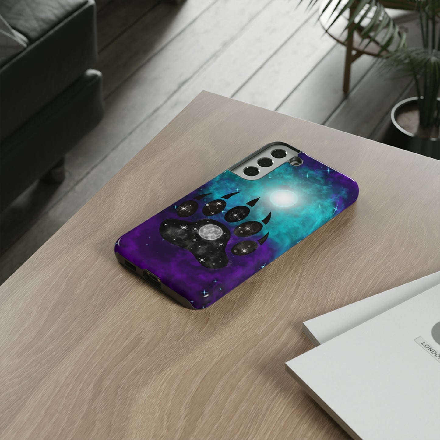 Bear Medicine Totem Protective Phone Case, Samsung, iPhone, Pixel, all sizes