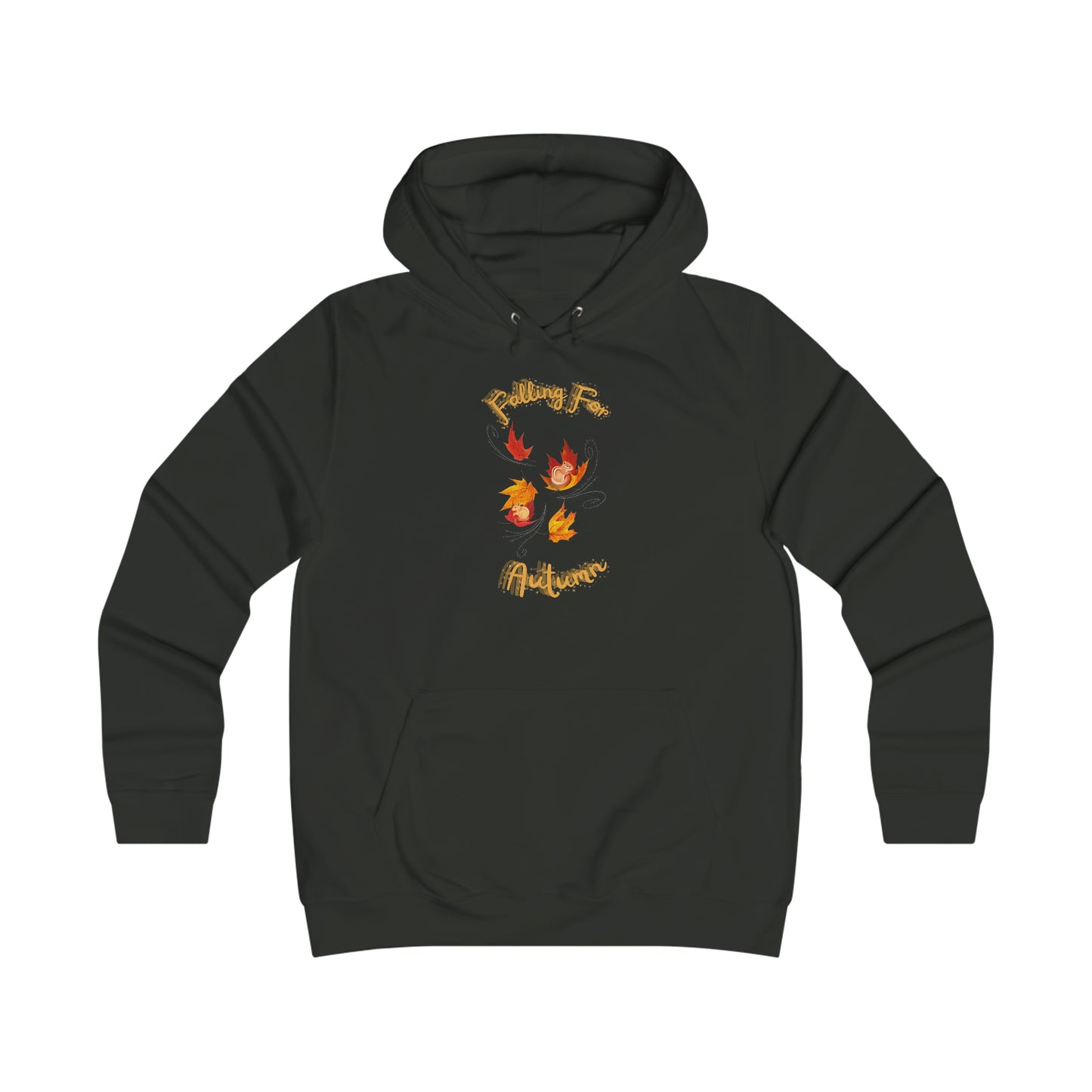 Falling For Autumn Girlie College Hoodie