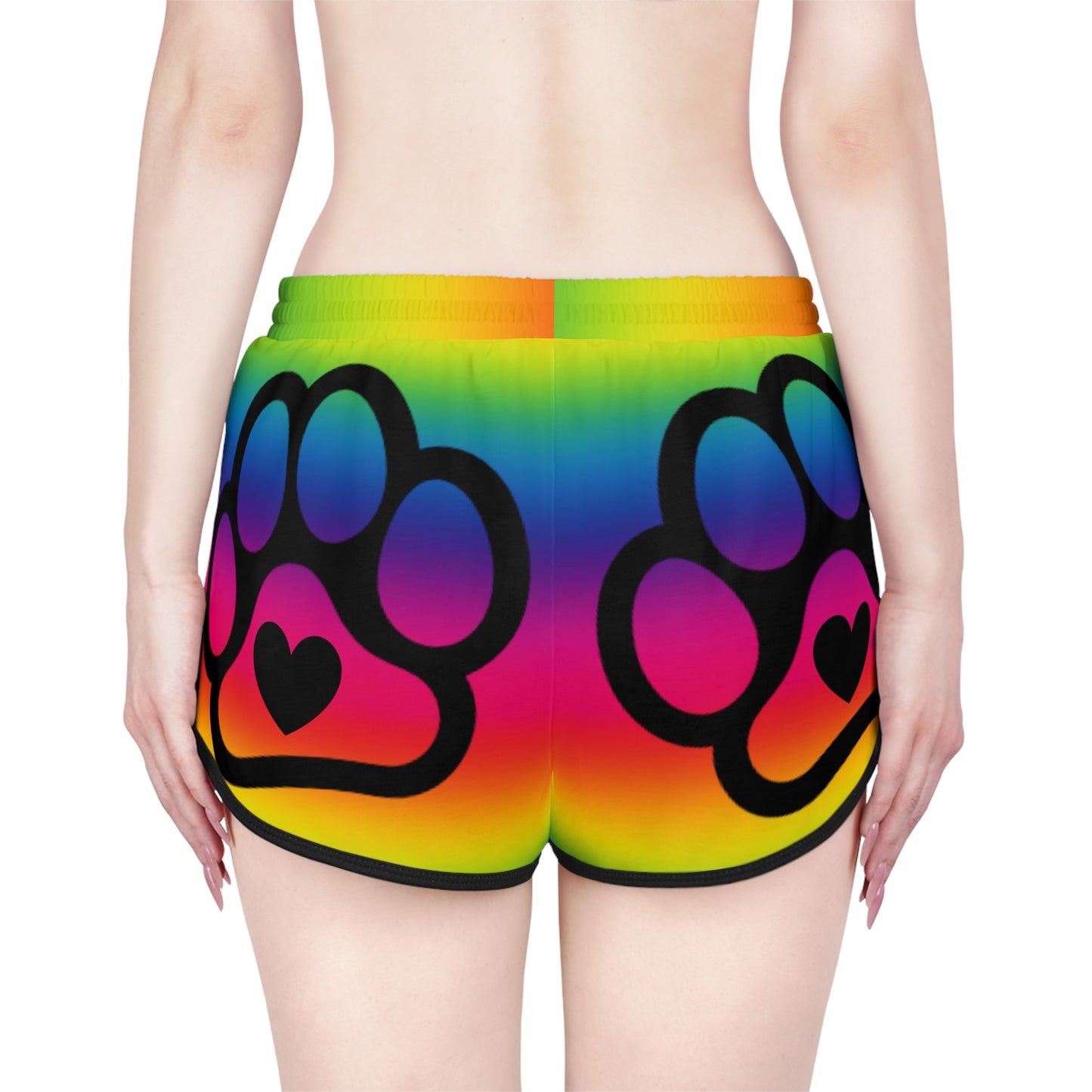 PRIDE Paw Women's Relaxed Shorts