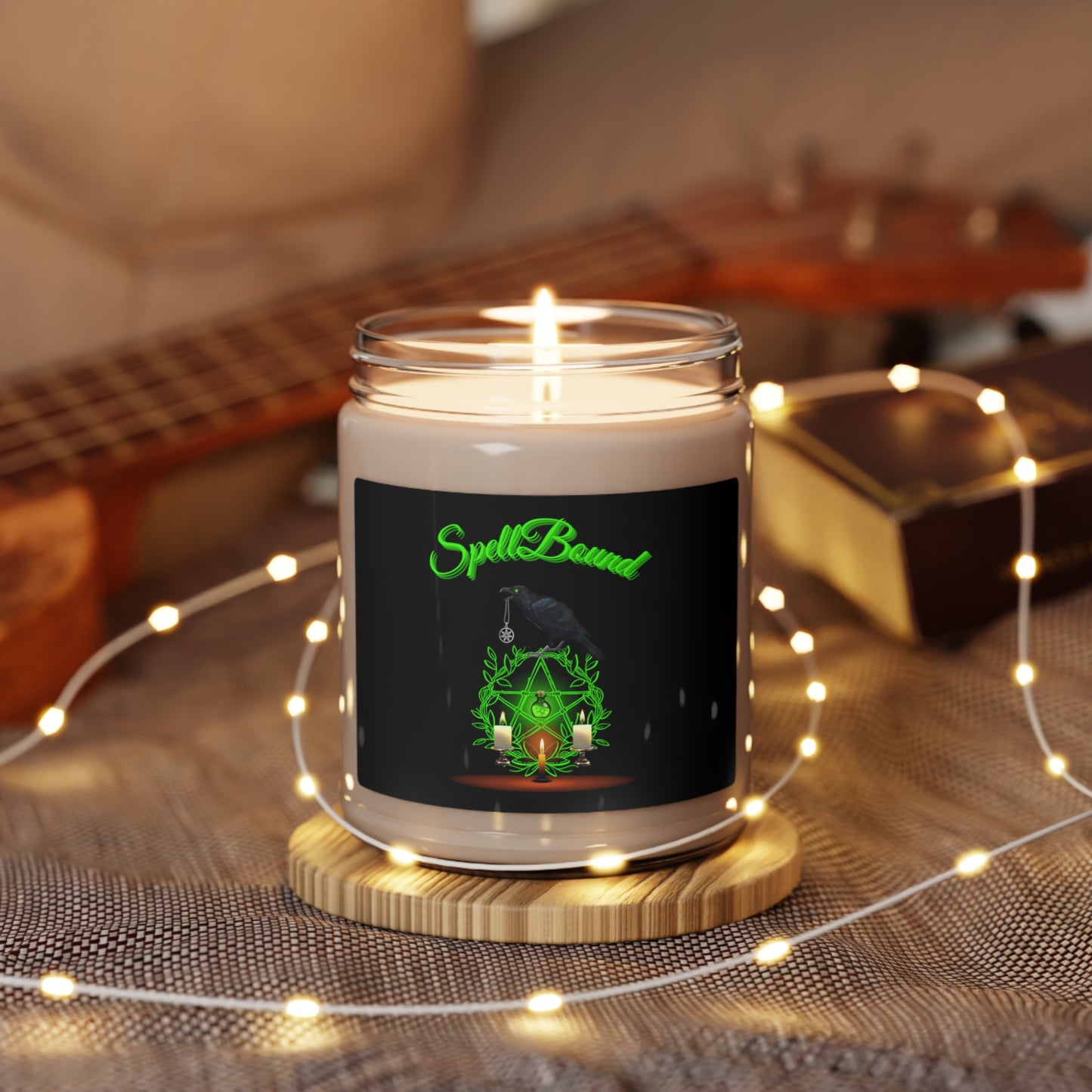 Spellbound Halloween Scented Soy Candle, 9oz