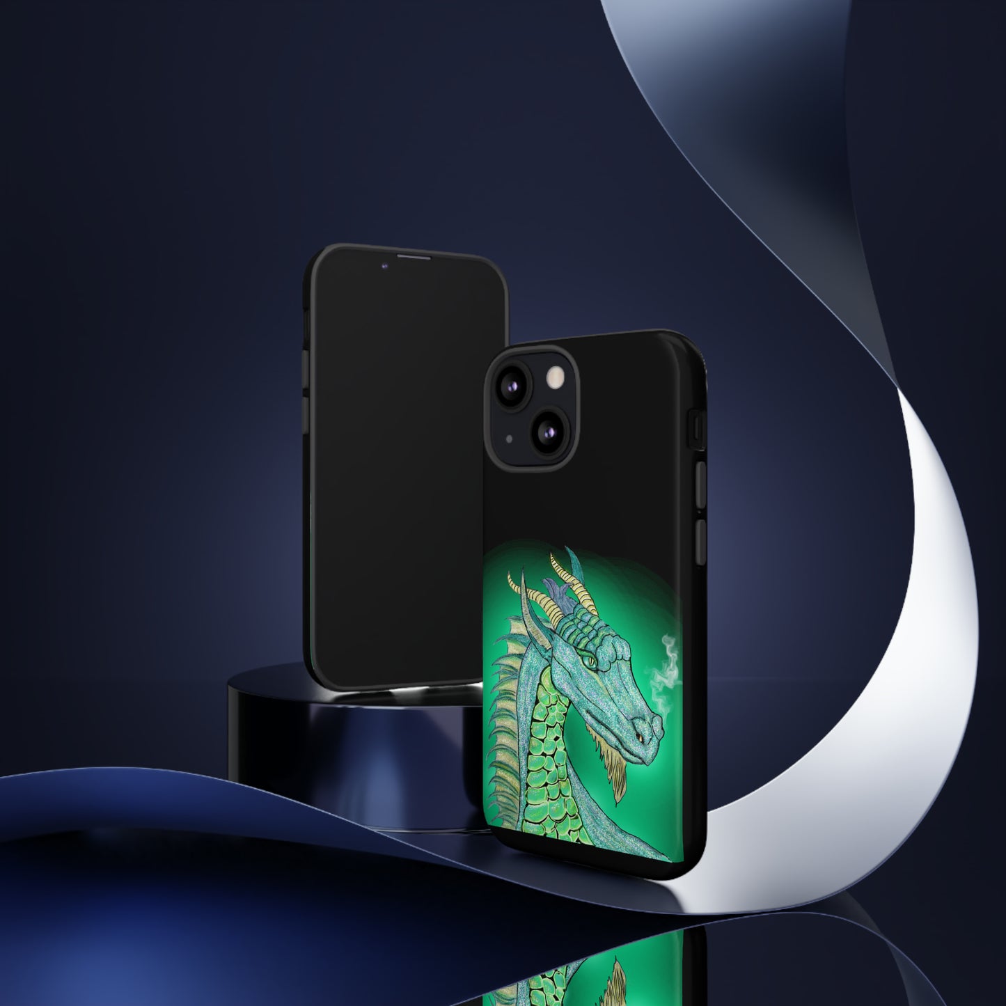 Mystic Dragon Protective Phone Case, Samsung, iPhone, Pixel, all sizes