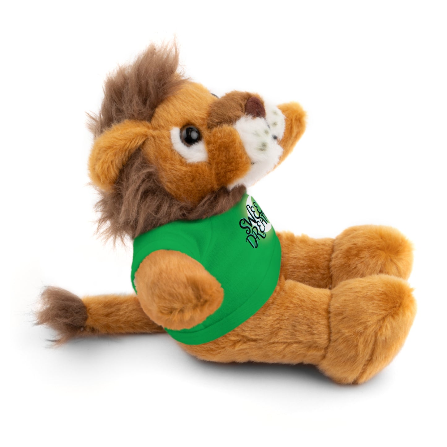 Sweet Dreams Kids Cute Stuffed Animals with Tee, Panda, Teddy Bear, Bunny, Lion, Sheep, Jaguar