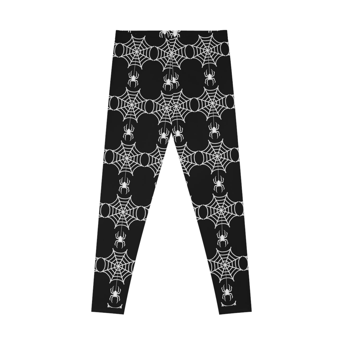 Spider Web Halloween Stretchy Leggings