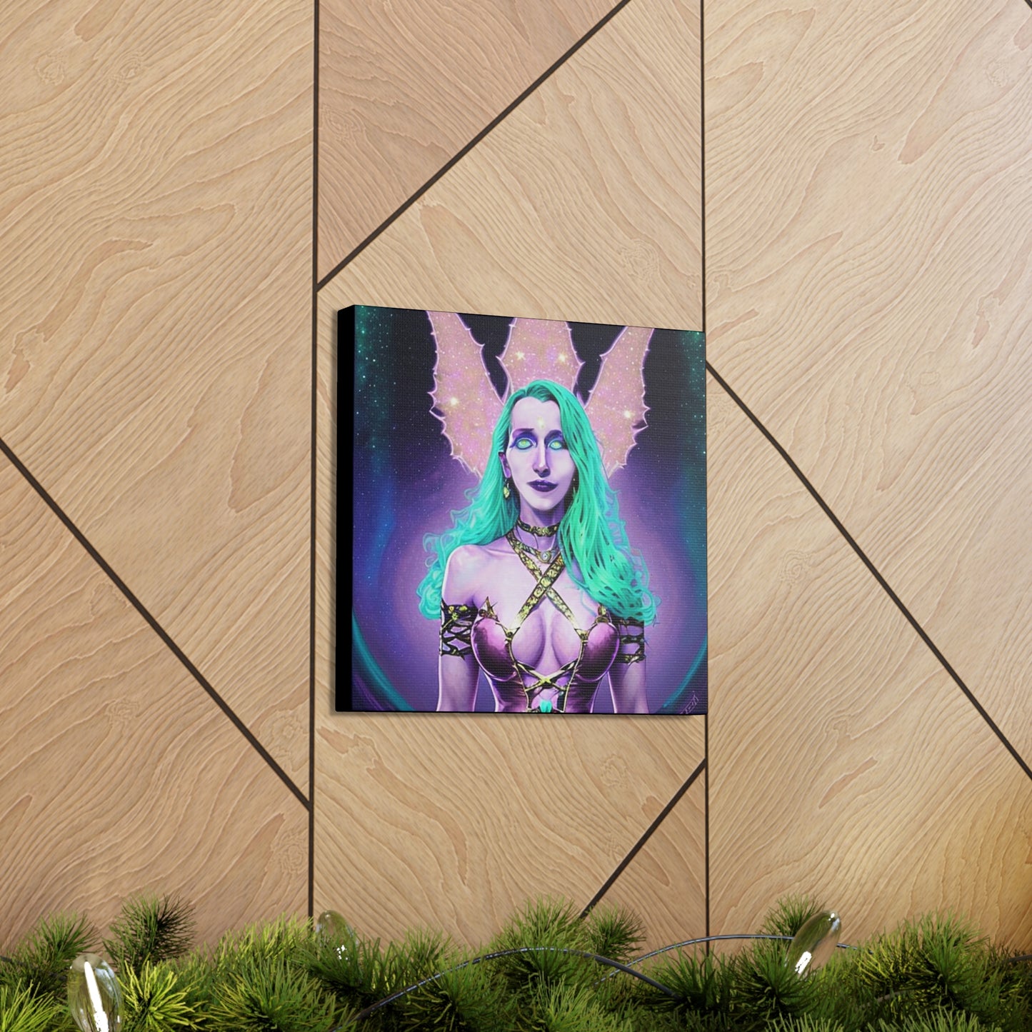 Abundantia, Roman Goddess Of Abundance, Prosperity Art, Canvas Art Print, Original Art, Unique Gifts