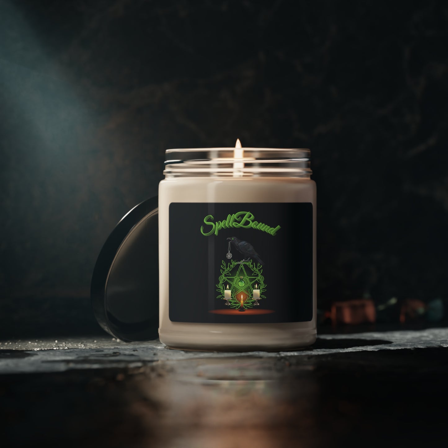 Spellbound Halloween Scented Soy Candle, 9oz