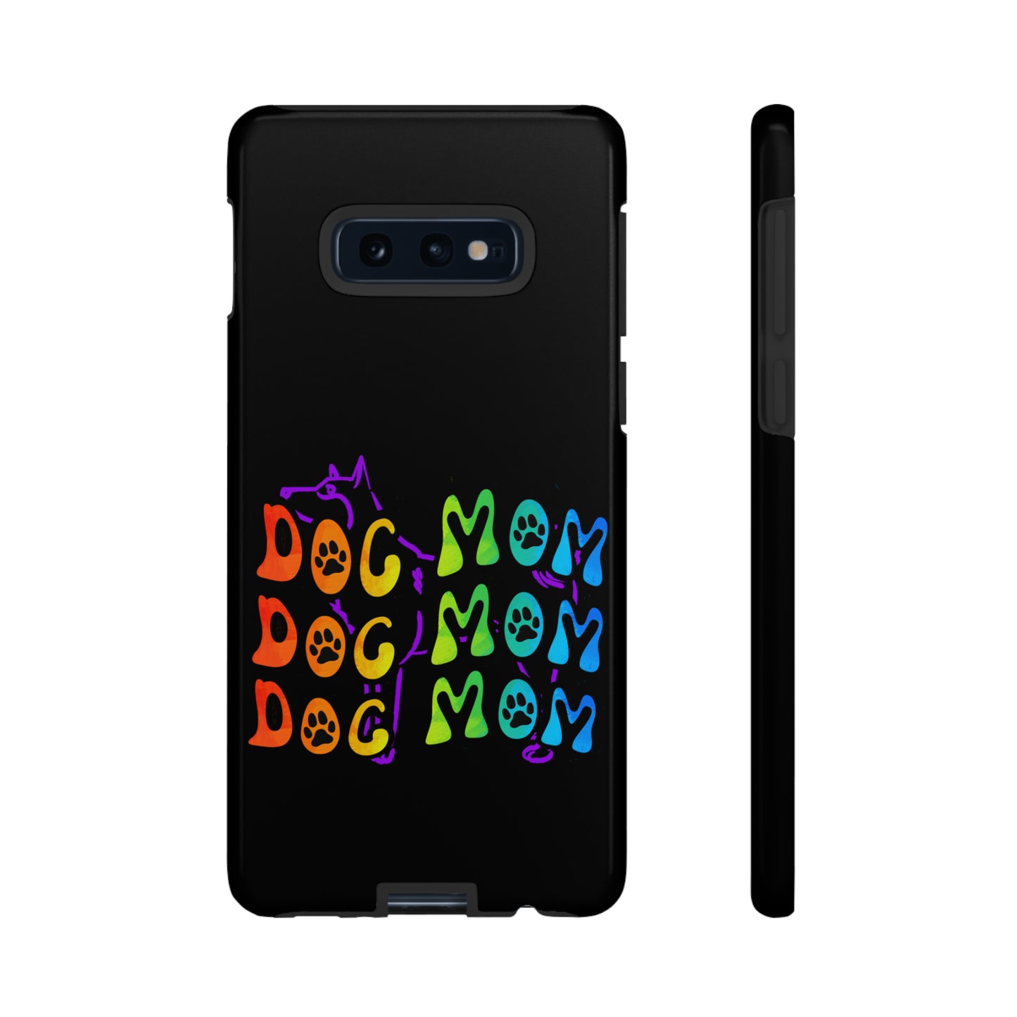 Dog Mom Protective Phone Case, Samsung, iPhone, Pixel, all sizes