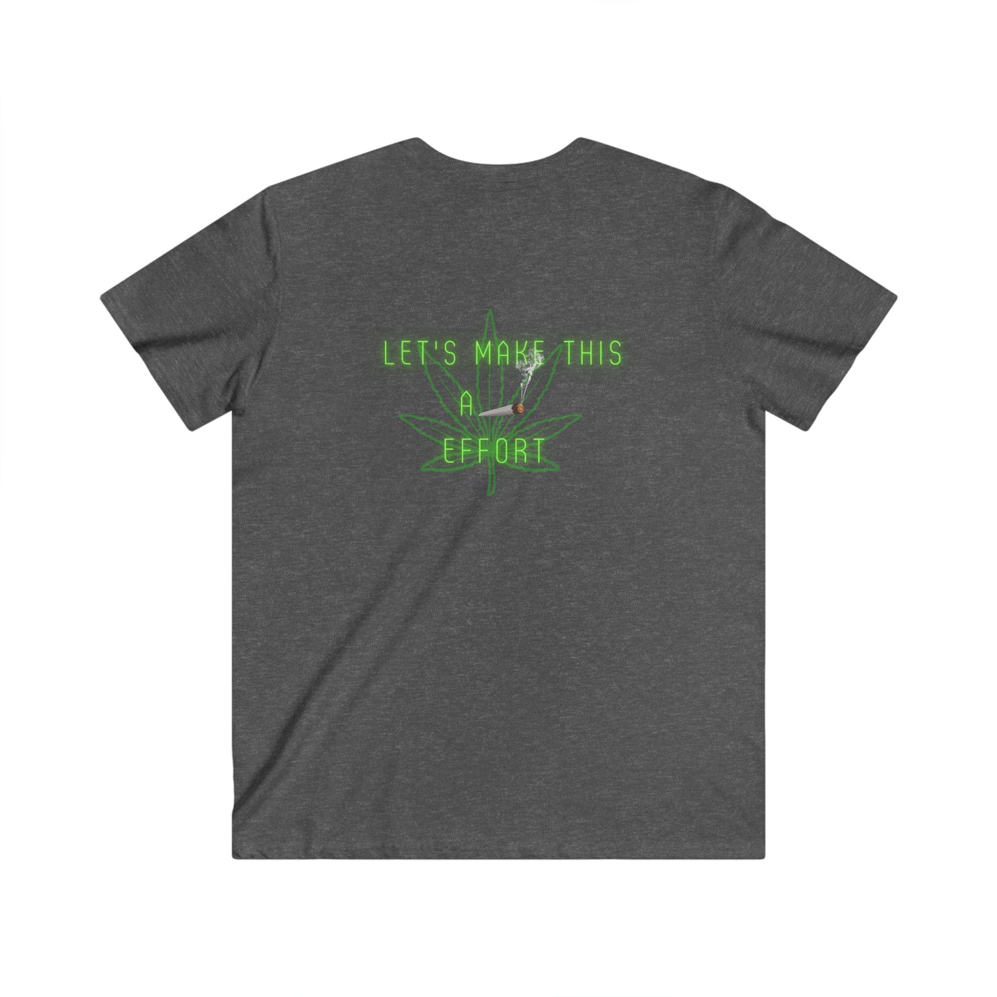 A Joint Effort, Men's Fitted V-Neck Short Sleeve Tee