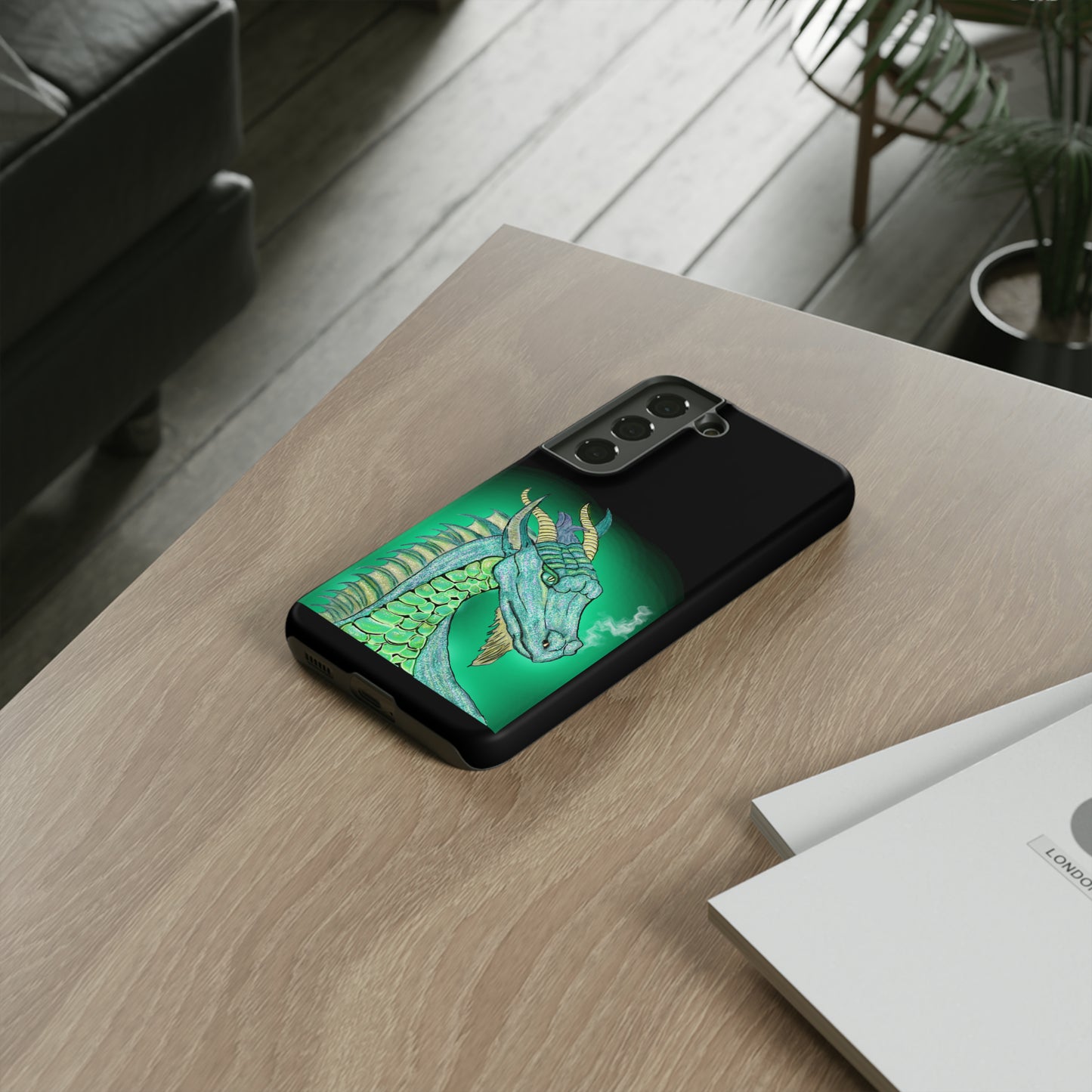Mystic Dragon Protective Phone Case, Samsung, iPhone, Pixel, all sizes