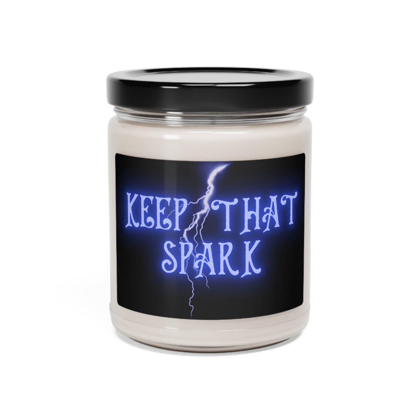 Keep That Spark, Scented Soy Candle, 9oz, Candle Pun, Valentines Day Gift