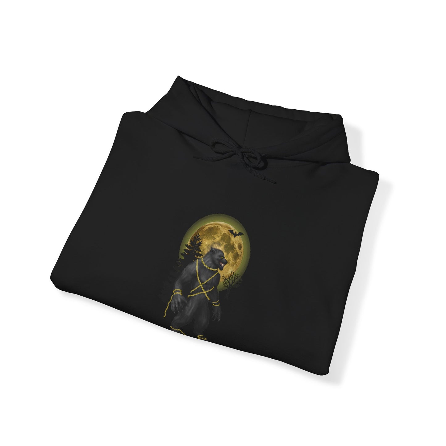 Unisex Heavy Blend™ Fenrir Unchained Hooded Halloween Sweatshirt