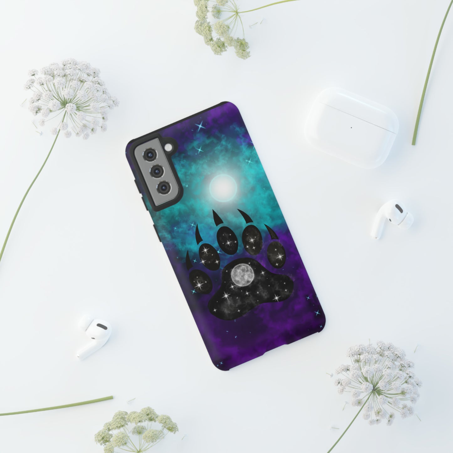 Bear Medicine Totem Protective Phone Case, Samsung, iPhone, Pixel, all sizes