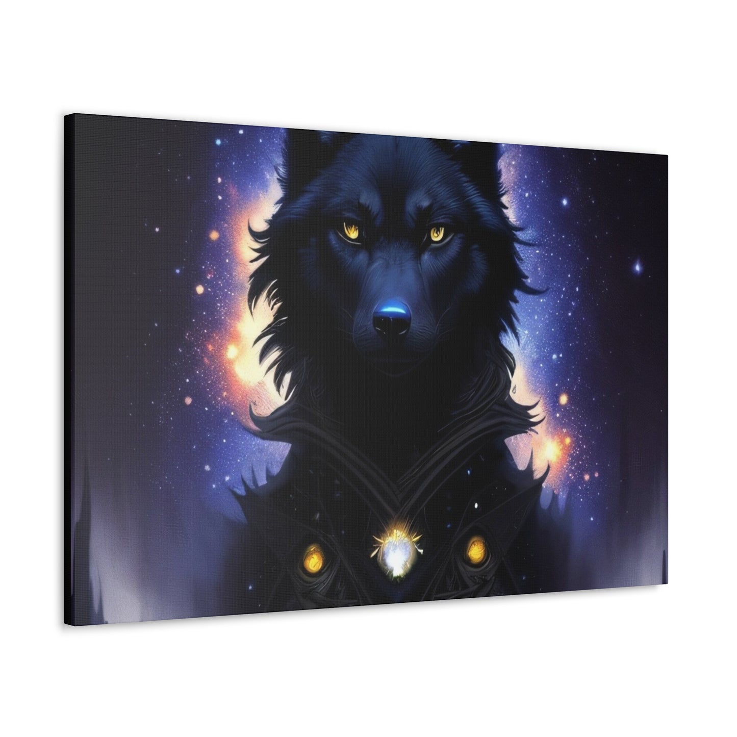 Wolf Spirit Guide, Canvas Art, Canvas Print, Wall Decor, Original Art, Unique Gifts