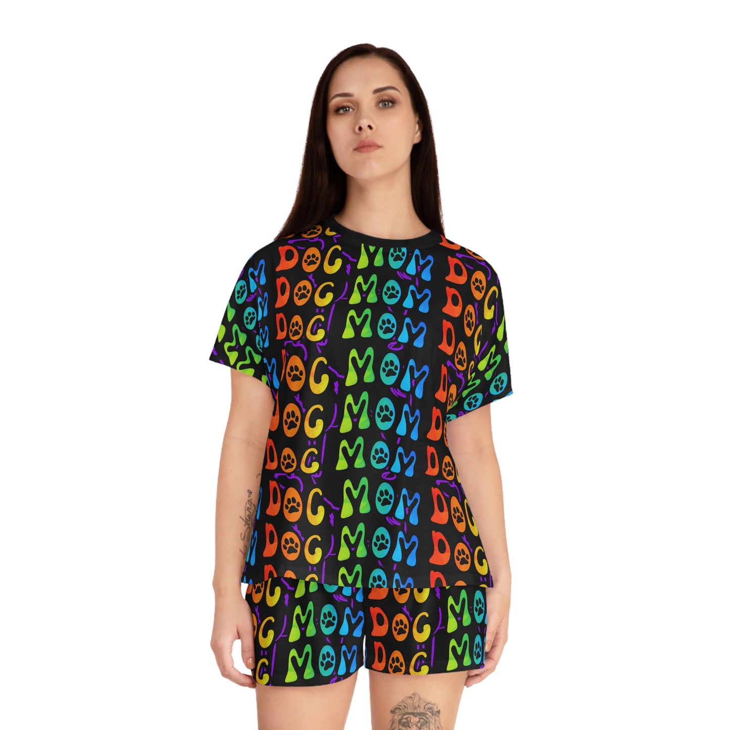 Dog Mom Women's Short Pajama Set