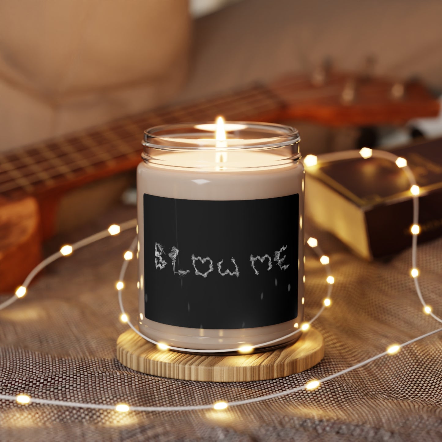 Blow Me, Adult Scented Soy Candle, 9oz Funny Candle Pun, Valentines Day Gift