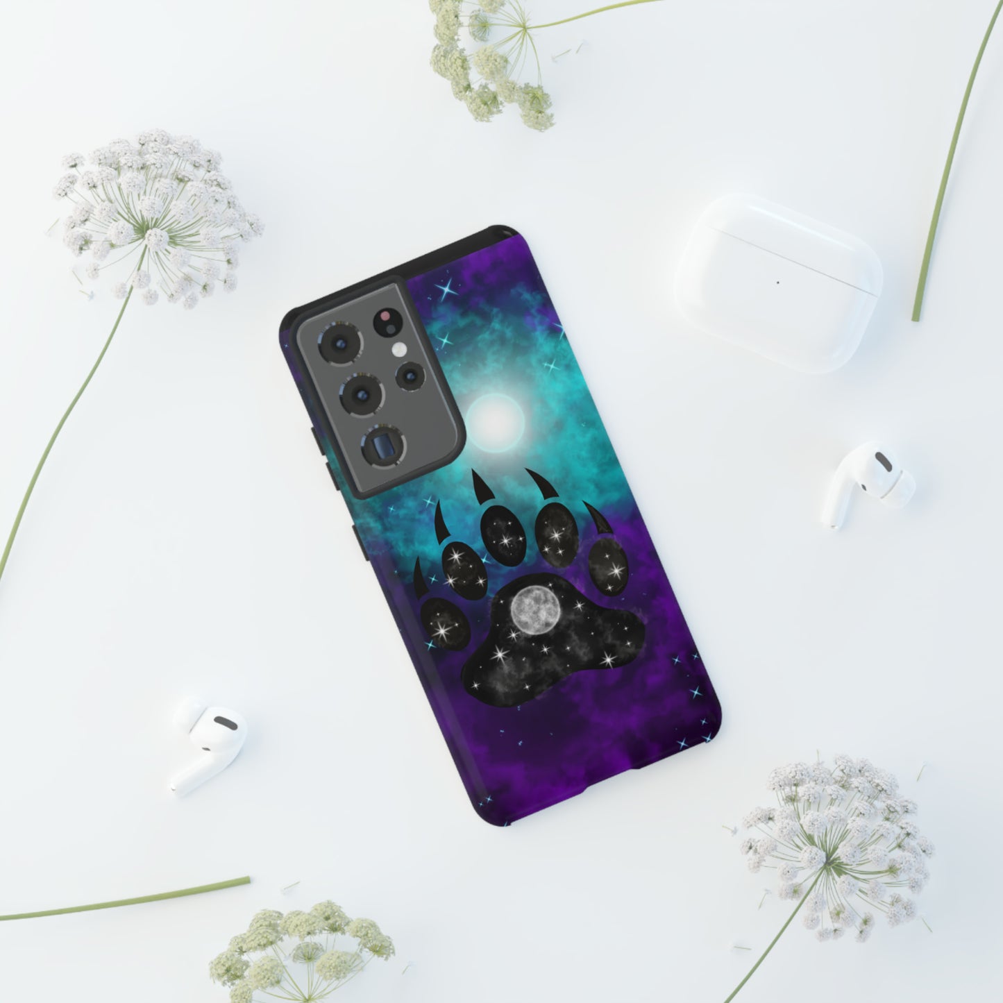 Bear Medicine Totem Protective Phone Case, Samsung, iPhone, Pixel, all sizes