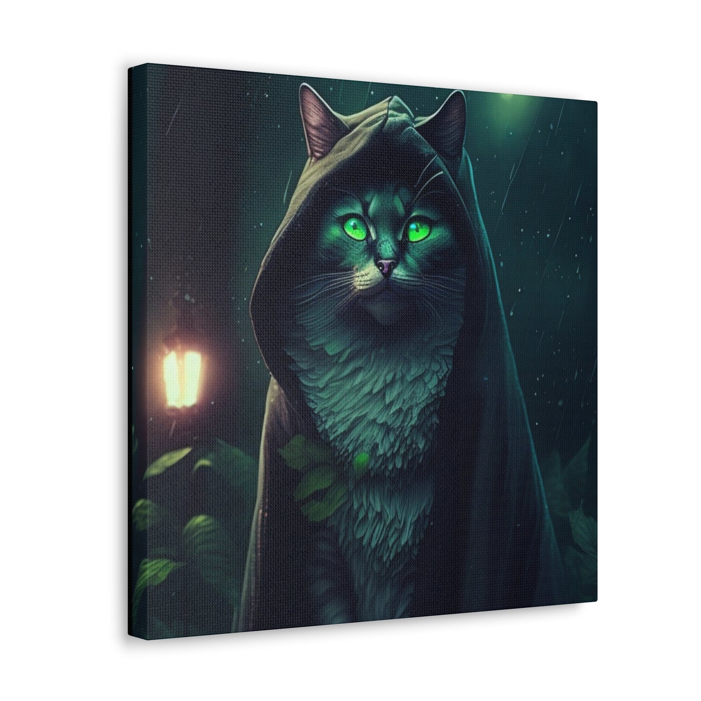 Wise Wandering Wizard, Canvas Art, Canvas Print, Wall Decor, Original Art, Unique Gifts