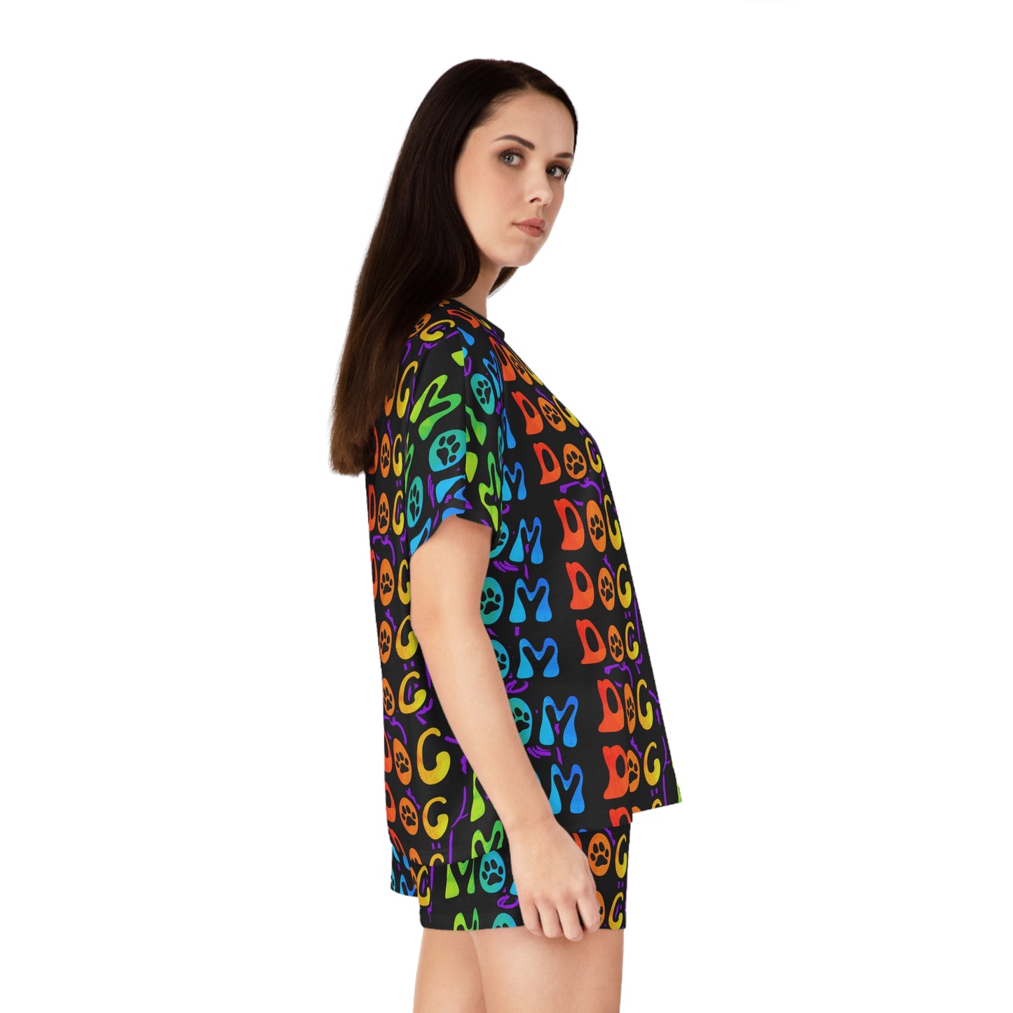 Dog Mom Women's Short Pajama Set