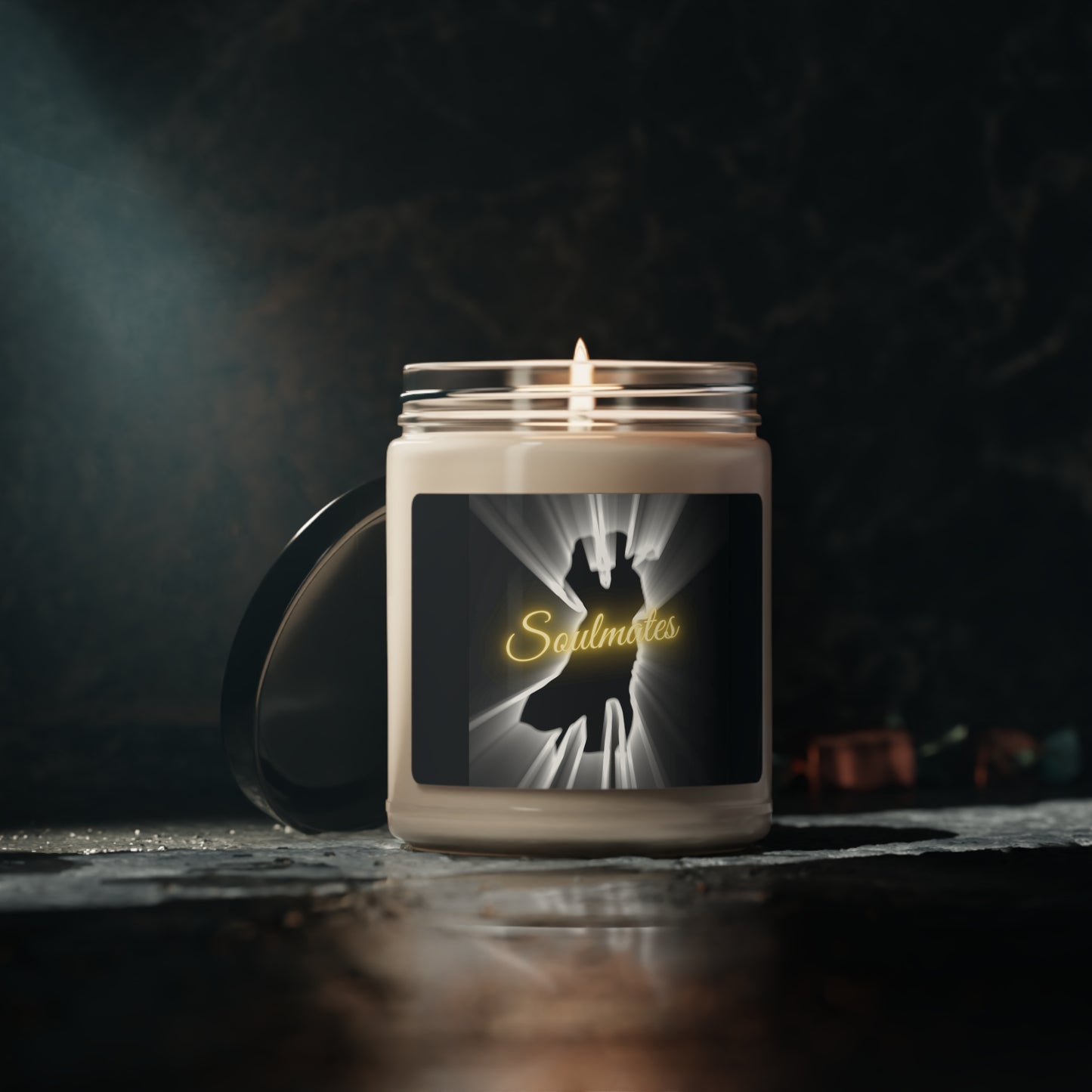 Soulmates,,Scented Soy Candle, 9oz, Candle Pun, Valentines Day Gift