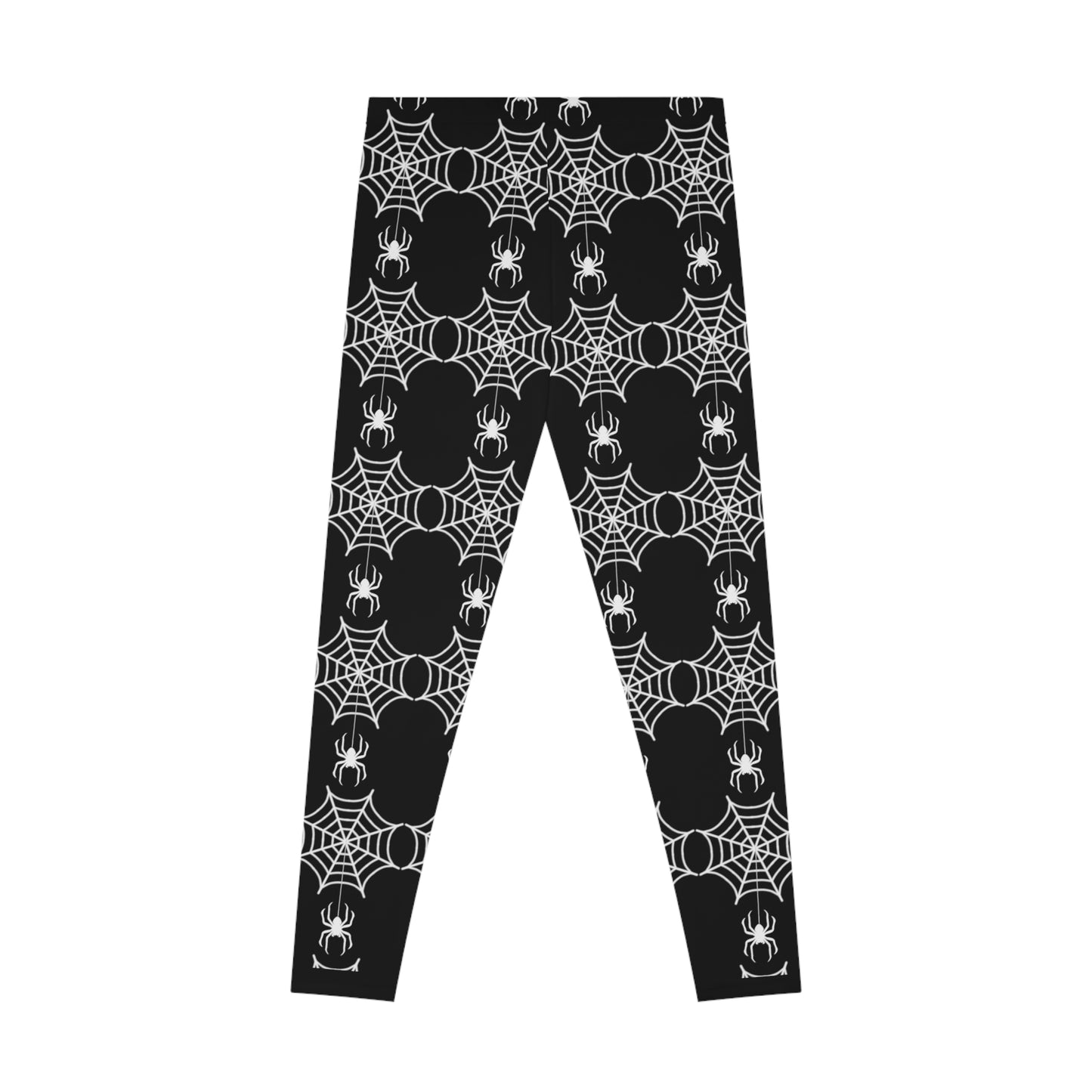 Spider Web Halloween Stretchy Leggings