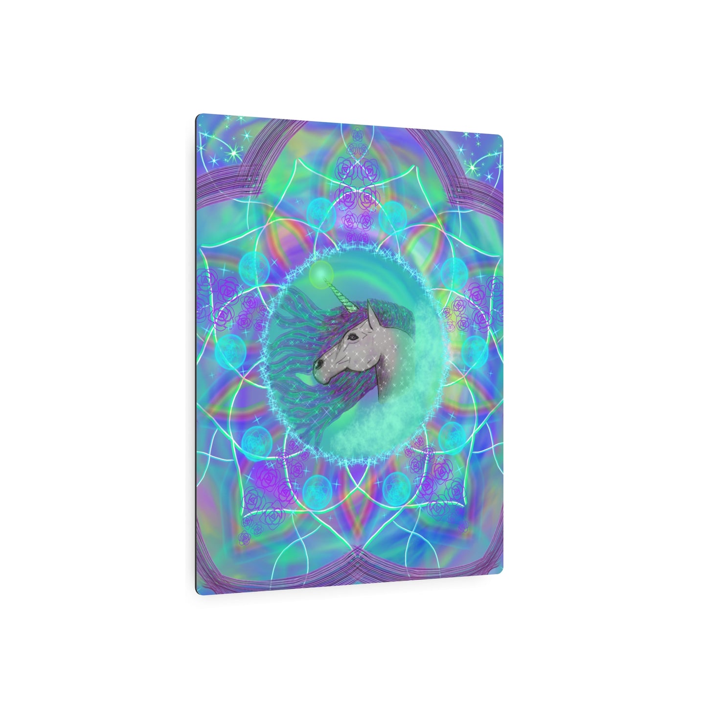 Mystic Unicorn, Metal Wall Art, Unique Gifts, Original Art, Unicorn Lover Gift