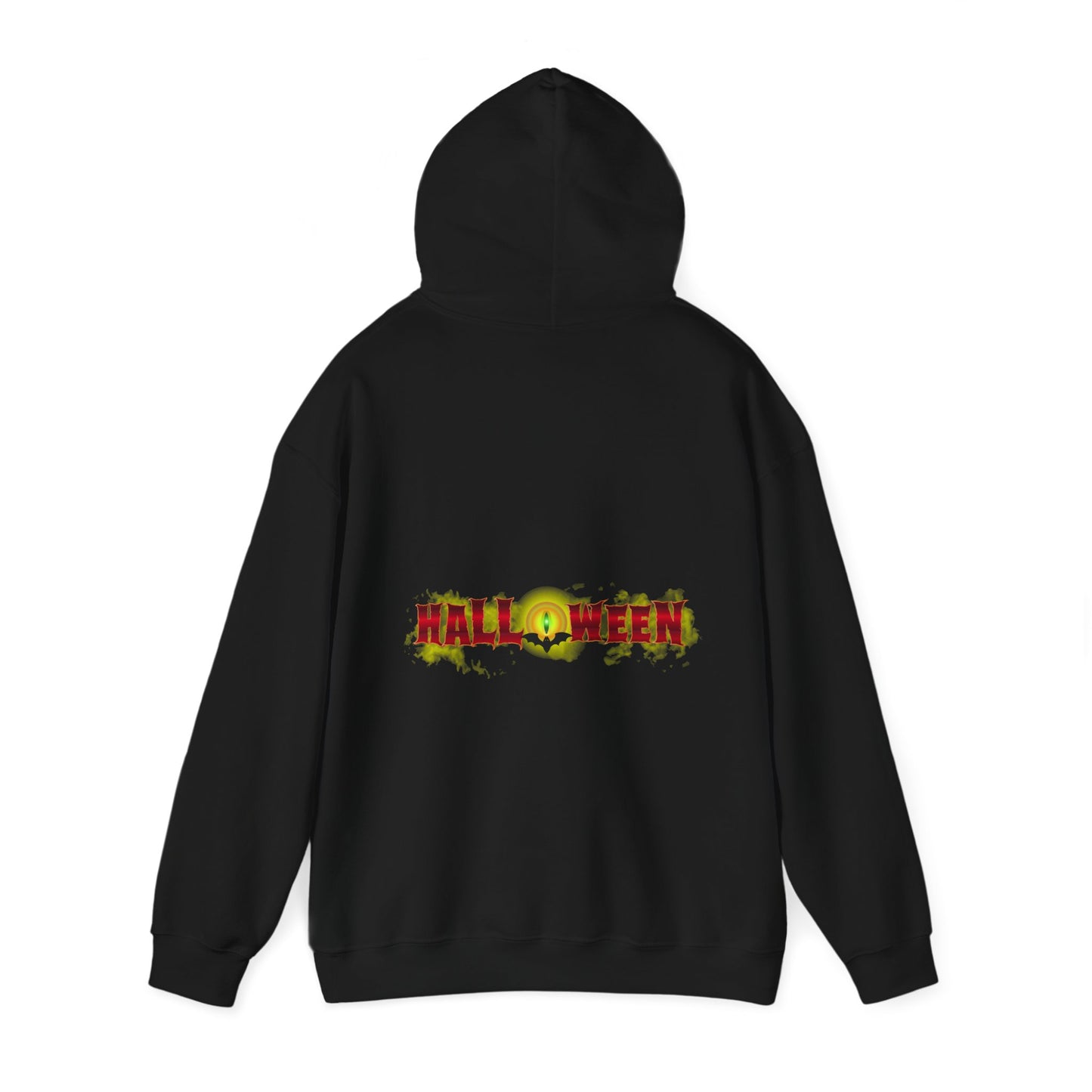 Unisex Heavy Blend™ Owl Skull Halloween Hooded Sweatshirt
