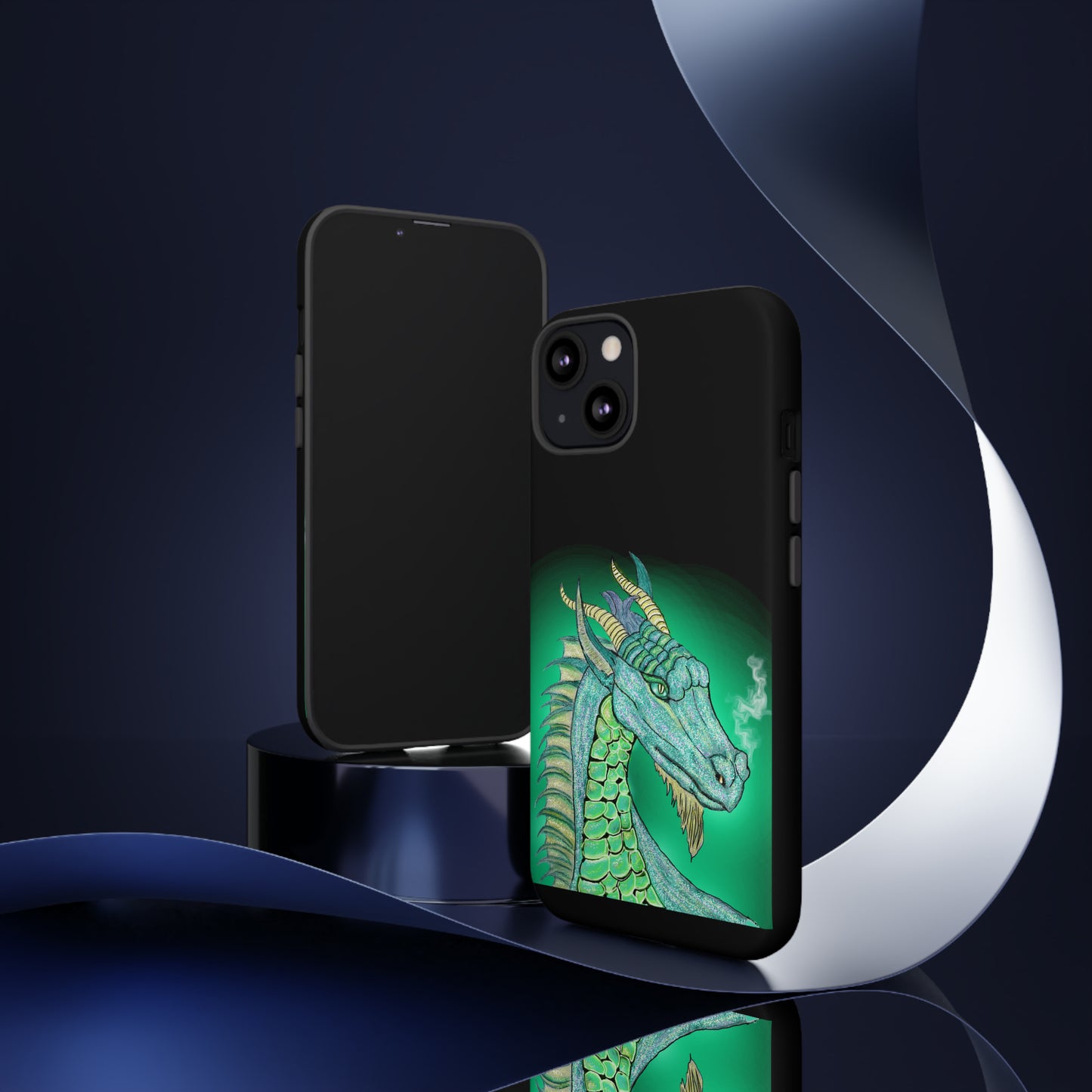 Mystic Dragon Protective Phone Case, Samsung, iPhone, Pixel, all sizes