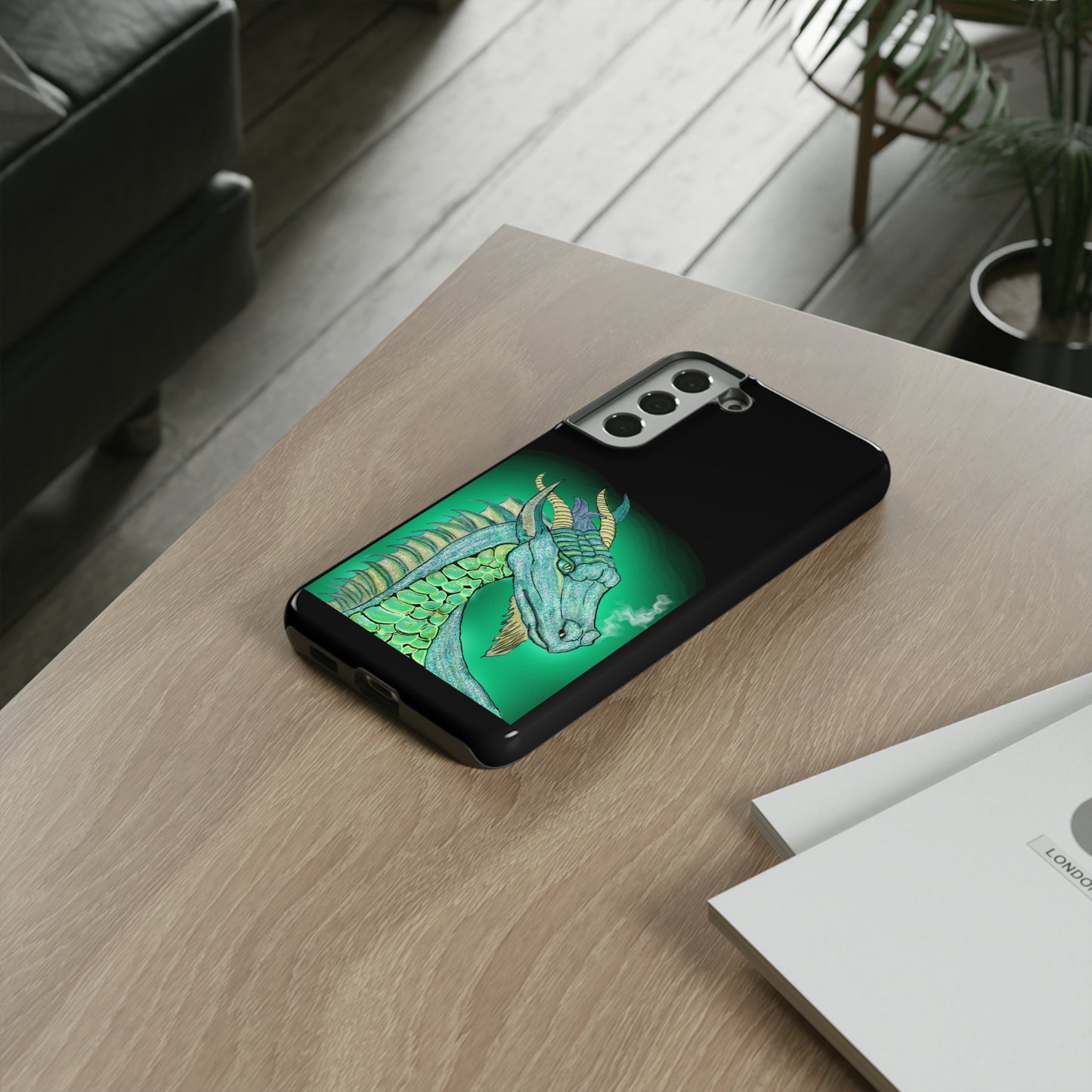 Mystic Dragon Protective Phone Case, Samsung, iPhone, Pixel, all sizes