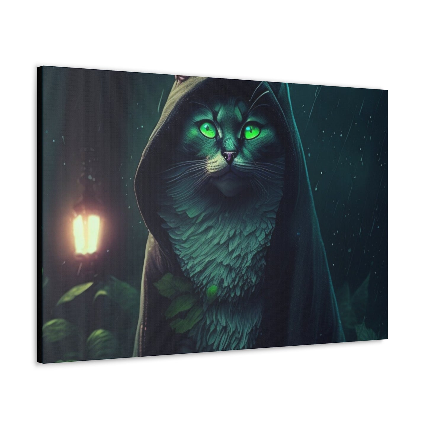Wise Wandering Wizard, Canvas Art, Canvas Print, Wall Decor, Original Art, Unique Gifts