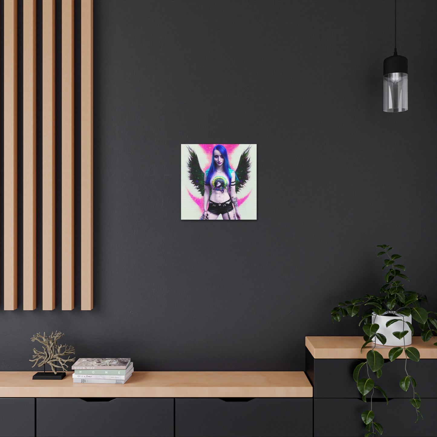 Kawai Art, Canvas Print, Wall Art Original Art, Unique Gifts, Gift for Her, Gift For Him