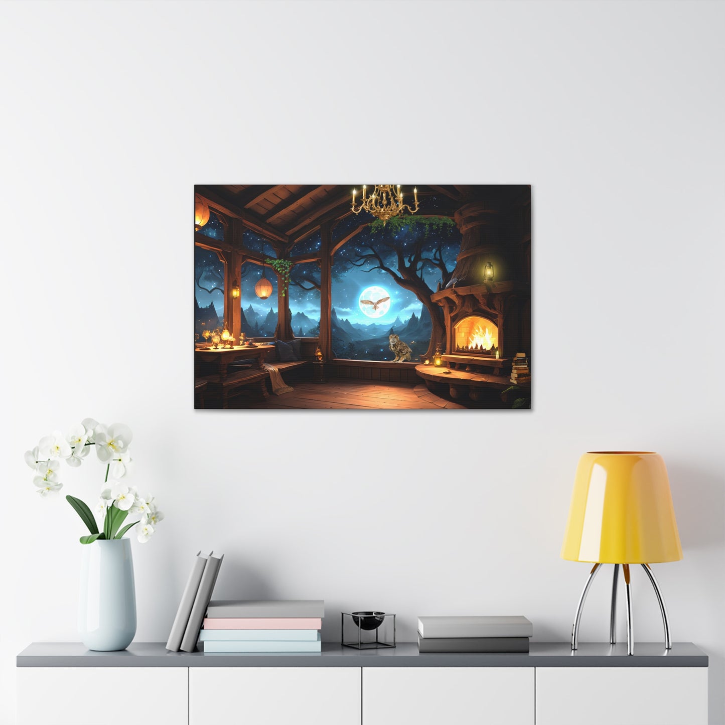 Nature Sanctuary, Canvas Art, Canvas Print, Wall Decor, Original Art, Unique Gifts