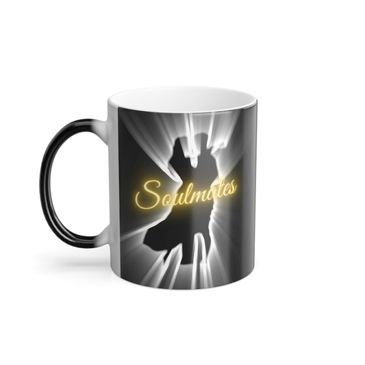 Soulmates, Color Morphing Mug, 11oz, Valentines Day Gift, Gift For Her, Gift For Him