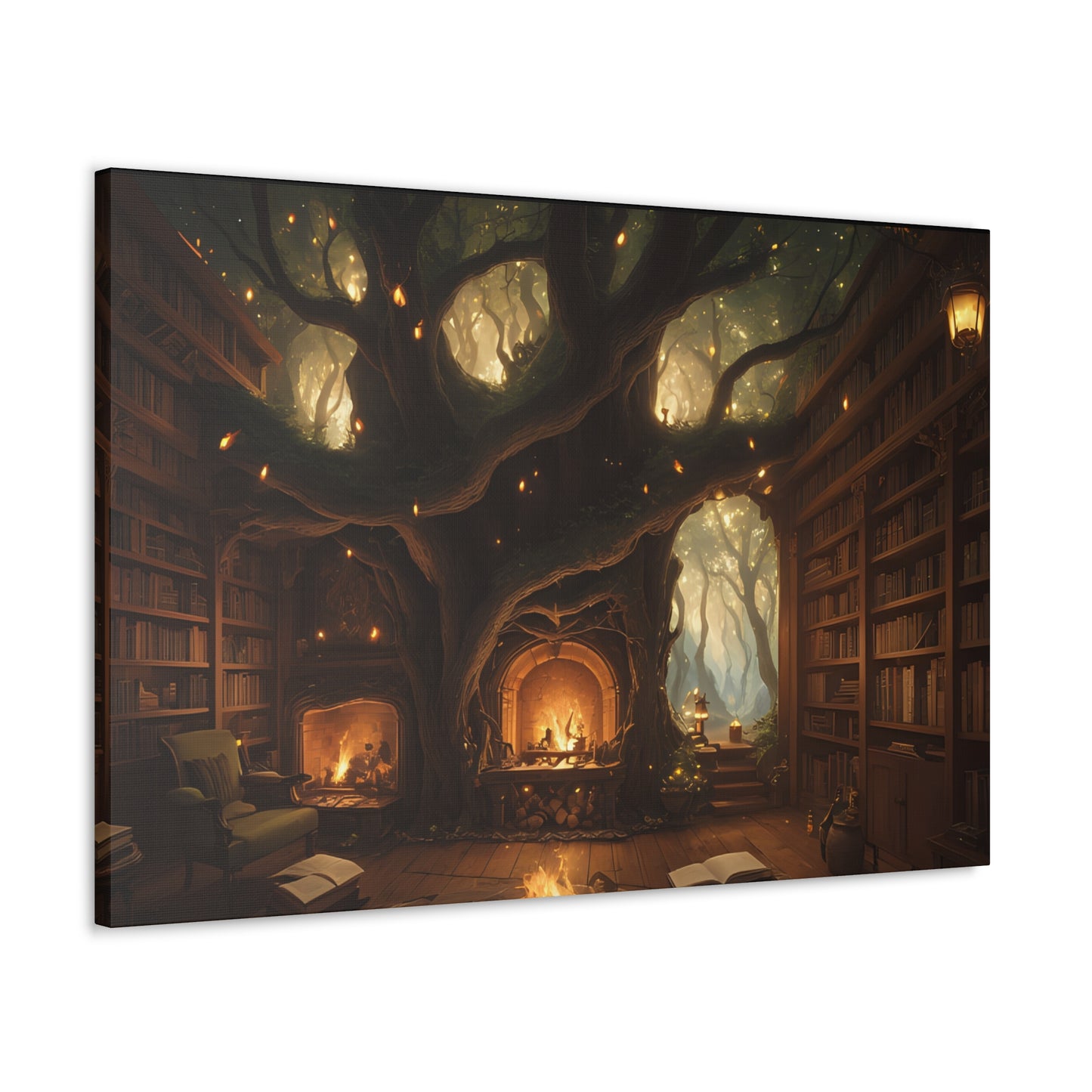 Hidden Knowledge, Canvas Art, Canvas Print, Wall Decor, Original Art, Unique Gifts