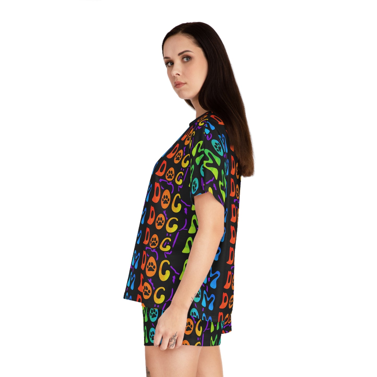 Dog Mom Women's Short Pajama Set