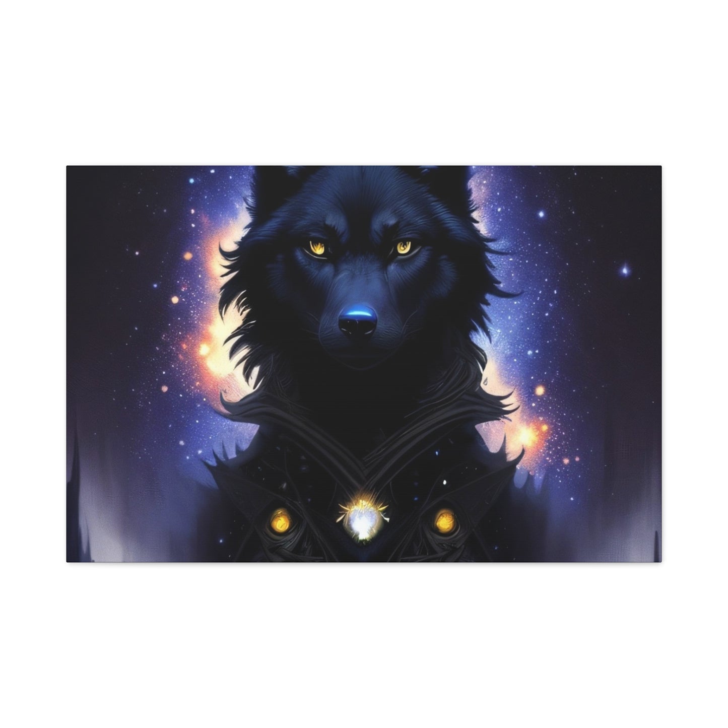 Wolf Spirit Guide, Canvas Art, Canvas Print, Wall Decor, Original Art, Unique Gifts