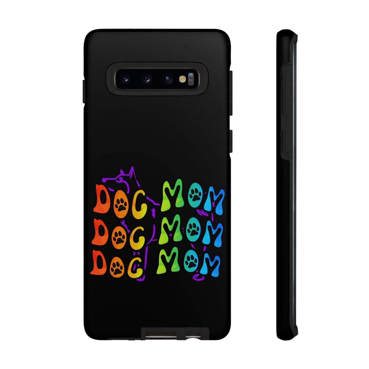 Dog Mom Protective Phone Case, Samsung, iPhone, Pixel, all sizes
