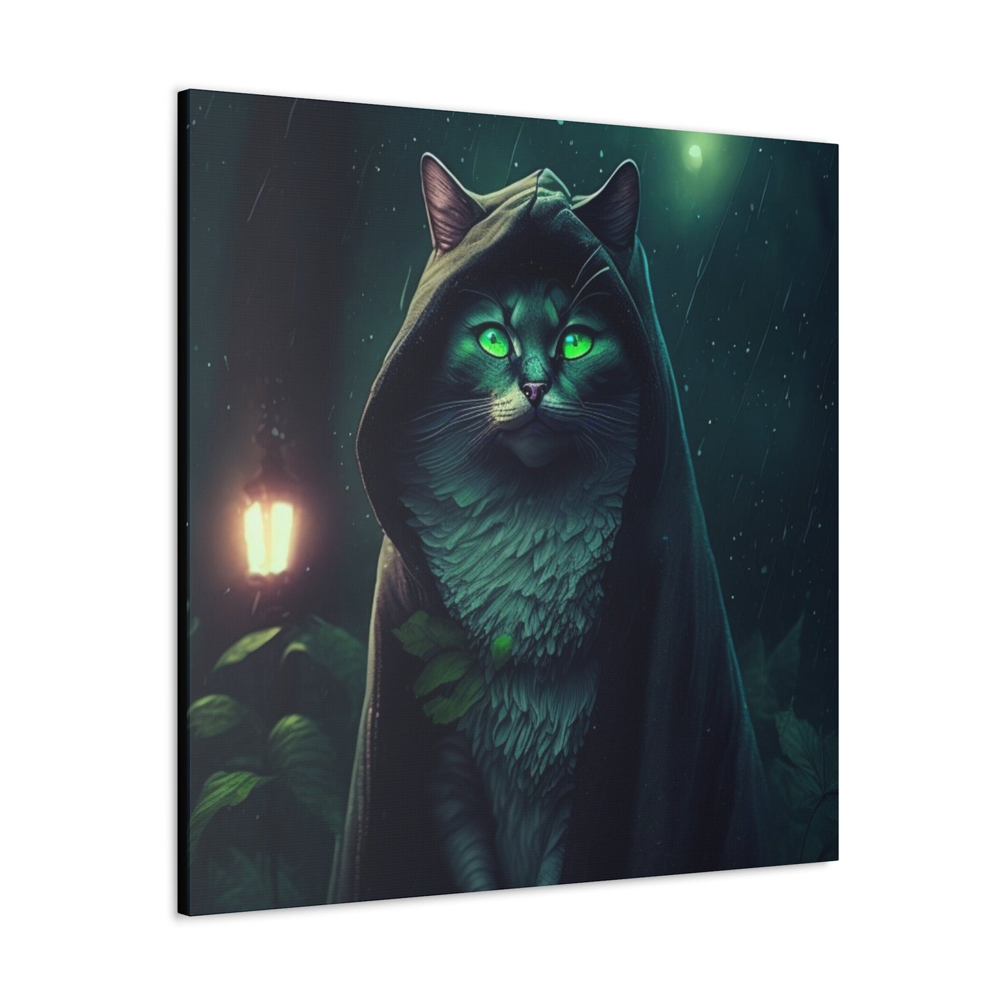 Wise Wandering Wizard, Canvas Art, Canvas Print, Wall Decor, Original Art, Unique Gifts