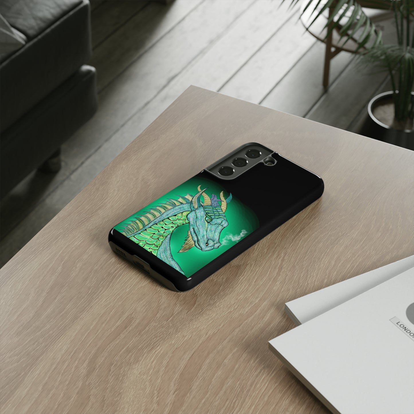 Mystic Dragon Protective Phone Case, Samsung, iPhone, Pixel, all sizes