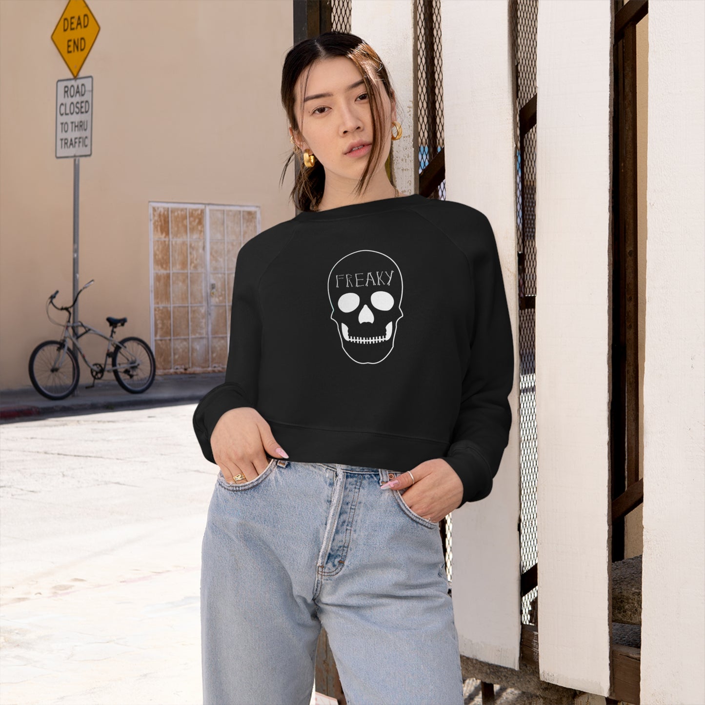Copy of Women's Cropped Fleece Pullover