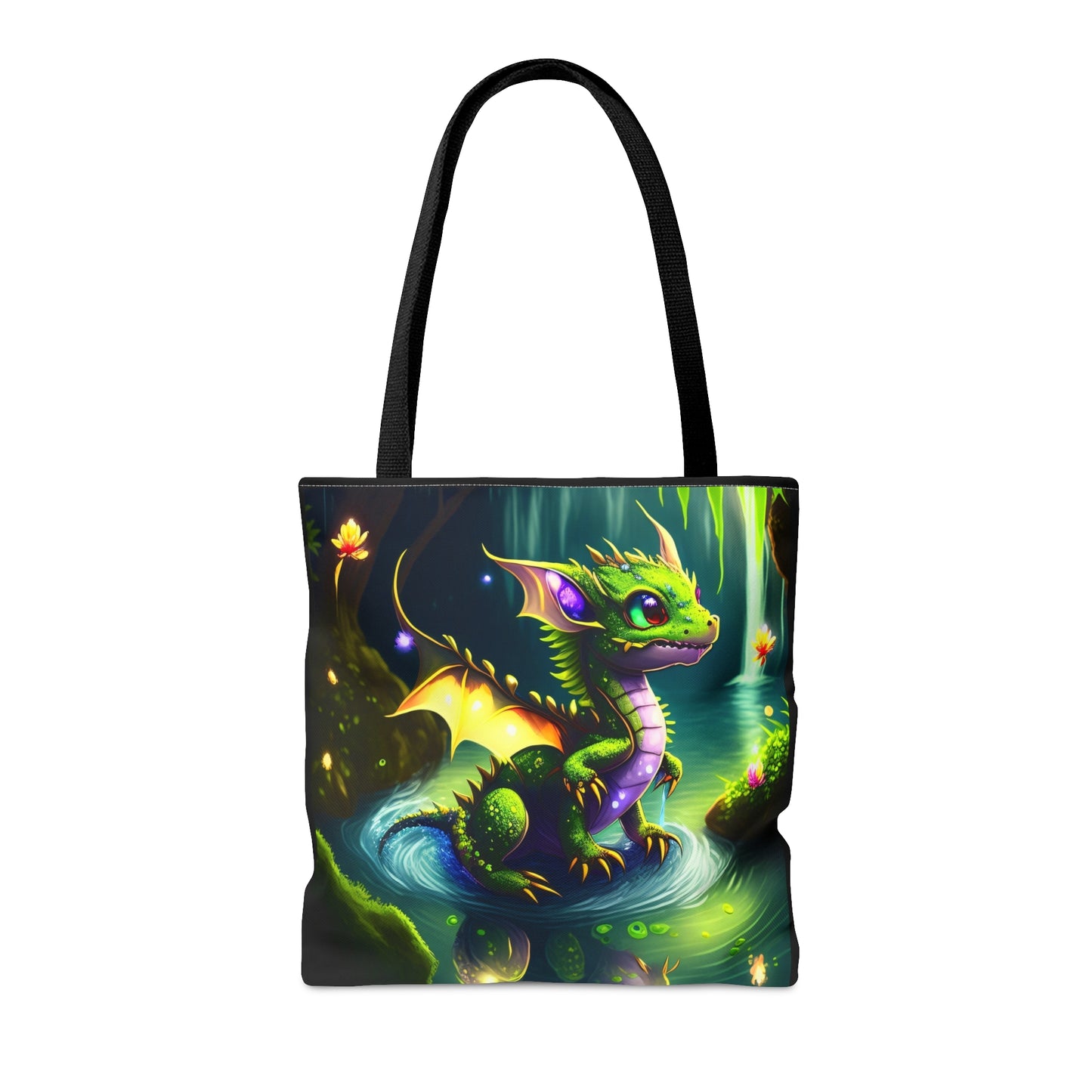 Fae Baby Earth Dragon,Tote Bag